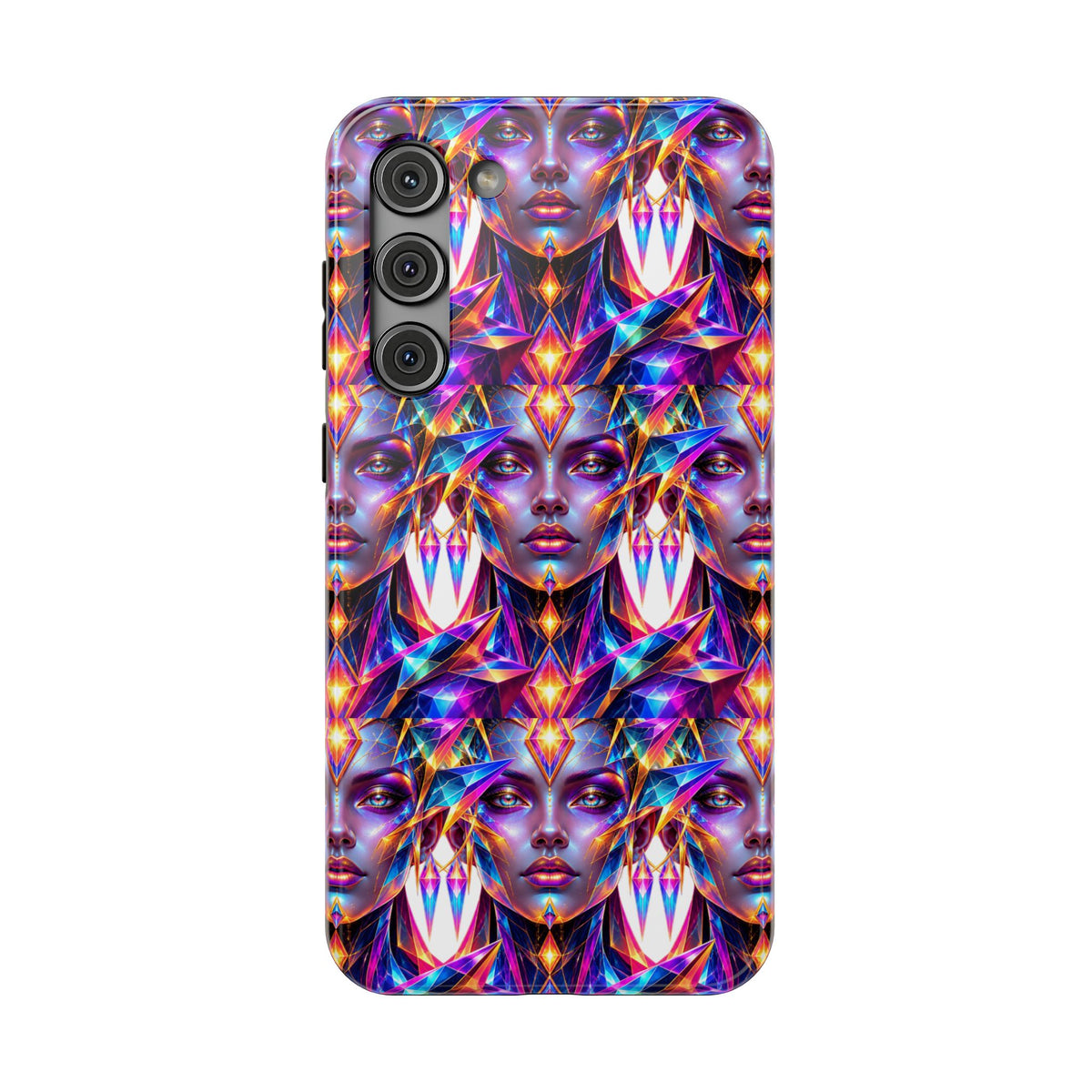 Lady DMT Phone Case — Protective Cosmic Art iPhone Cover