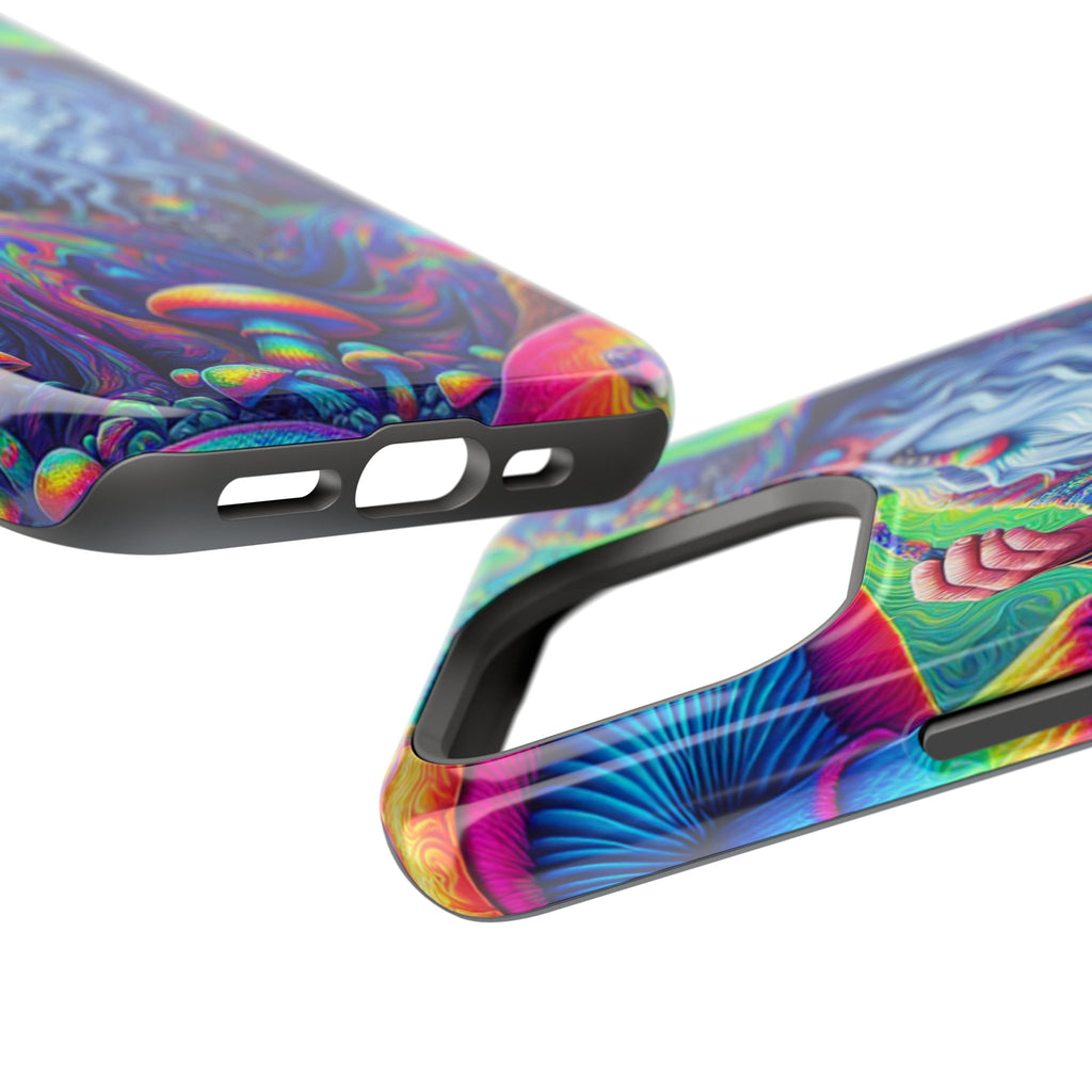 Psychedelic Wizard Phone Case — Impact‑Resistant Protective Cover
