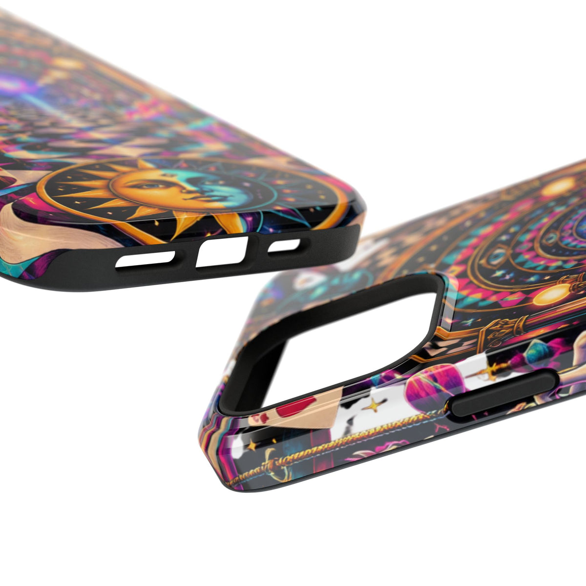 Psychedelic DMT Waiting Room Phone Case — Impact‑Resistant Protective Cover