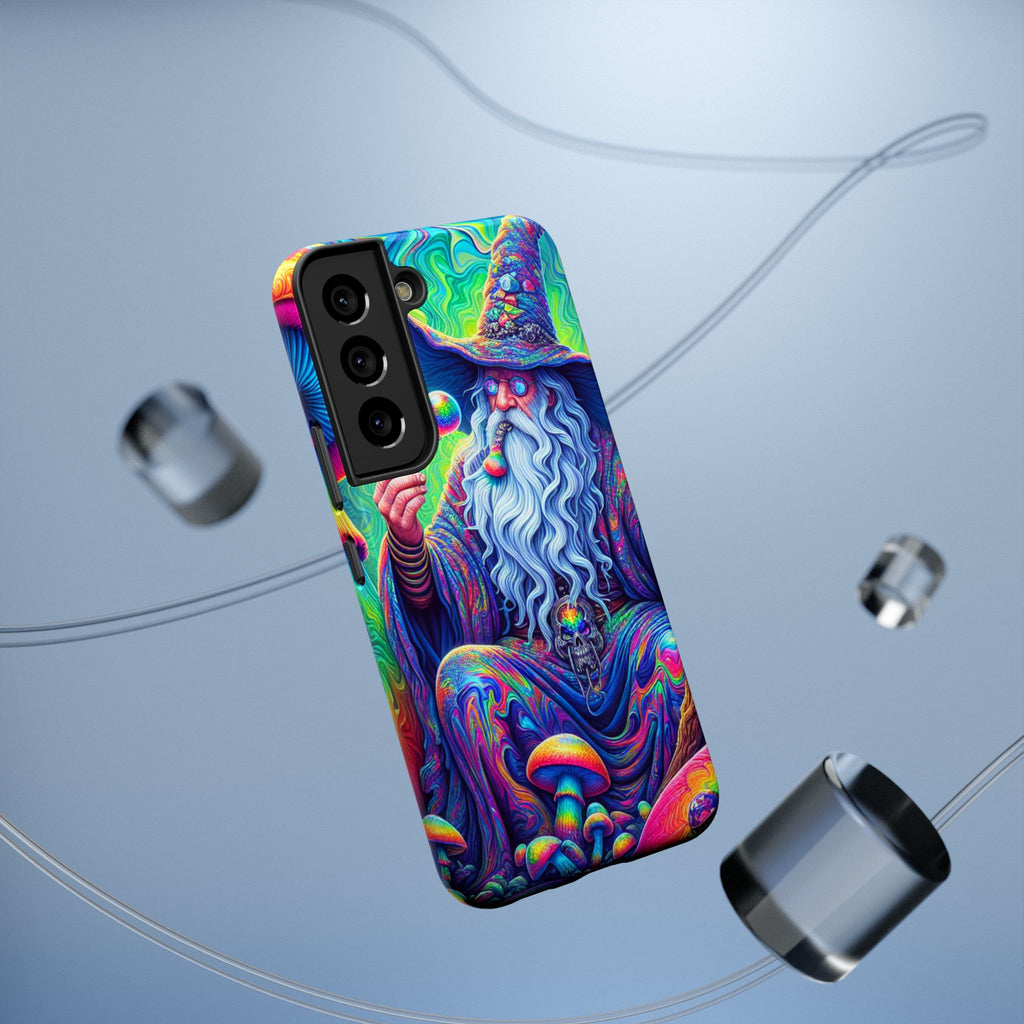 Psychedelic Wizard Phone Case — Impact‑Resistant Protective Cover