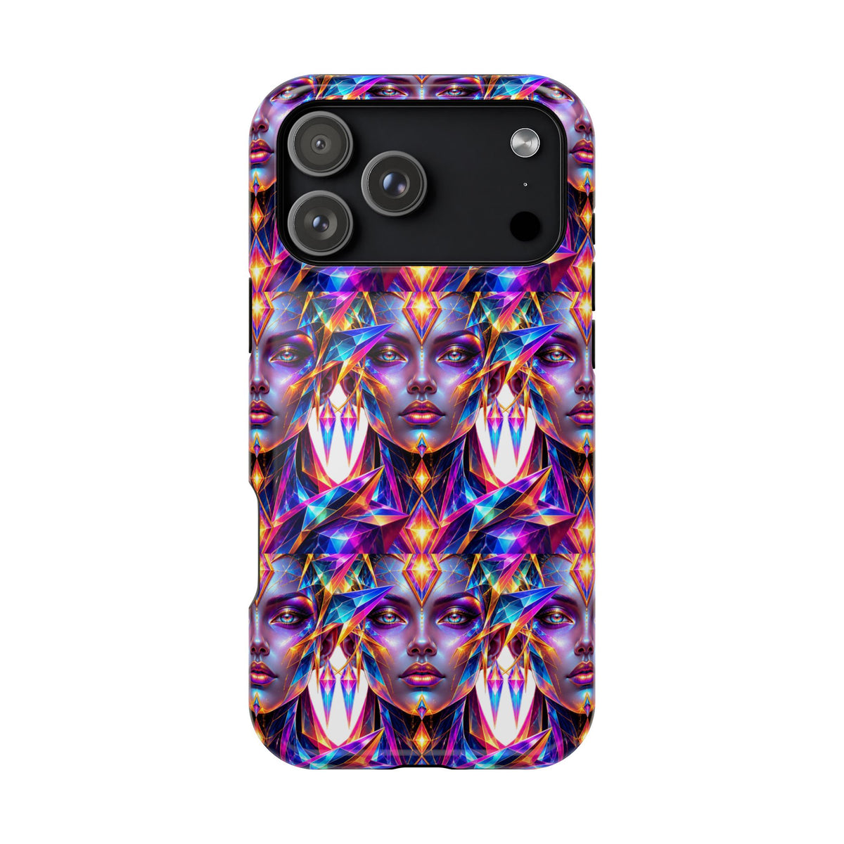 Lady DMT Phone Case — Protective Cosmic Art iPhone Cover