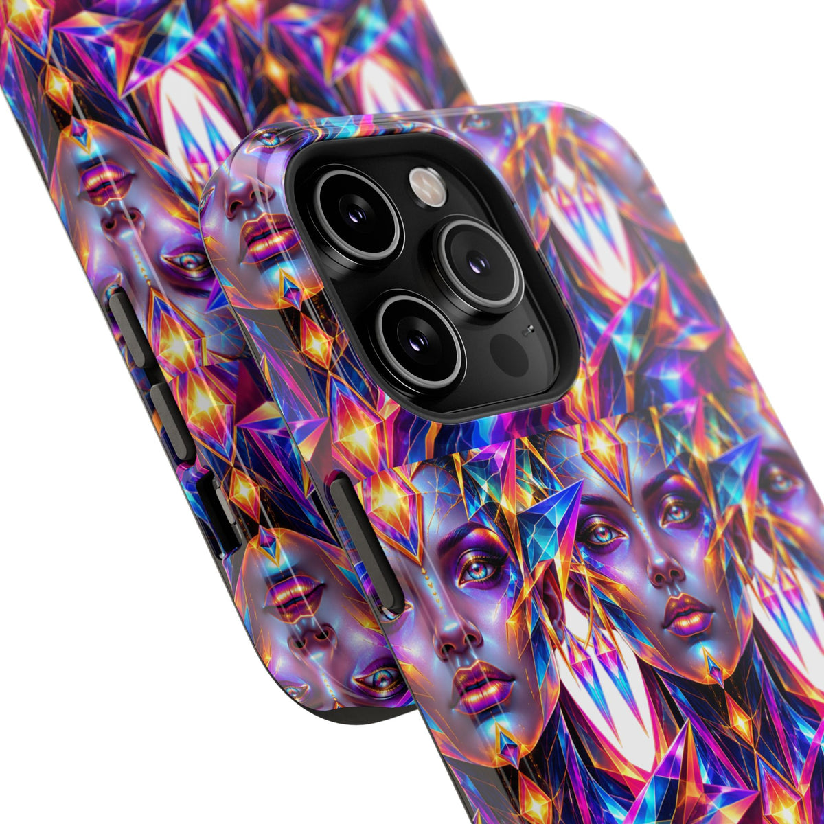 Lady DMT Phone Case — Protective Cosmic Art iPhone Cover
