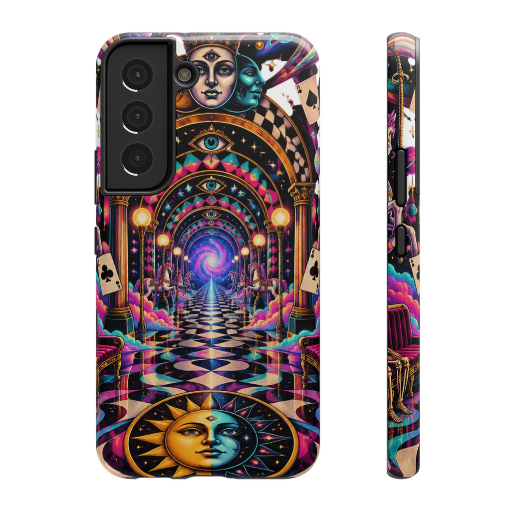 Psychedelic DMT Waiting Room Phone Case — Impact‑Resistant Protective Cover