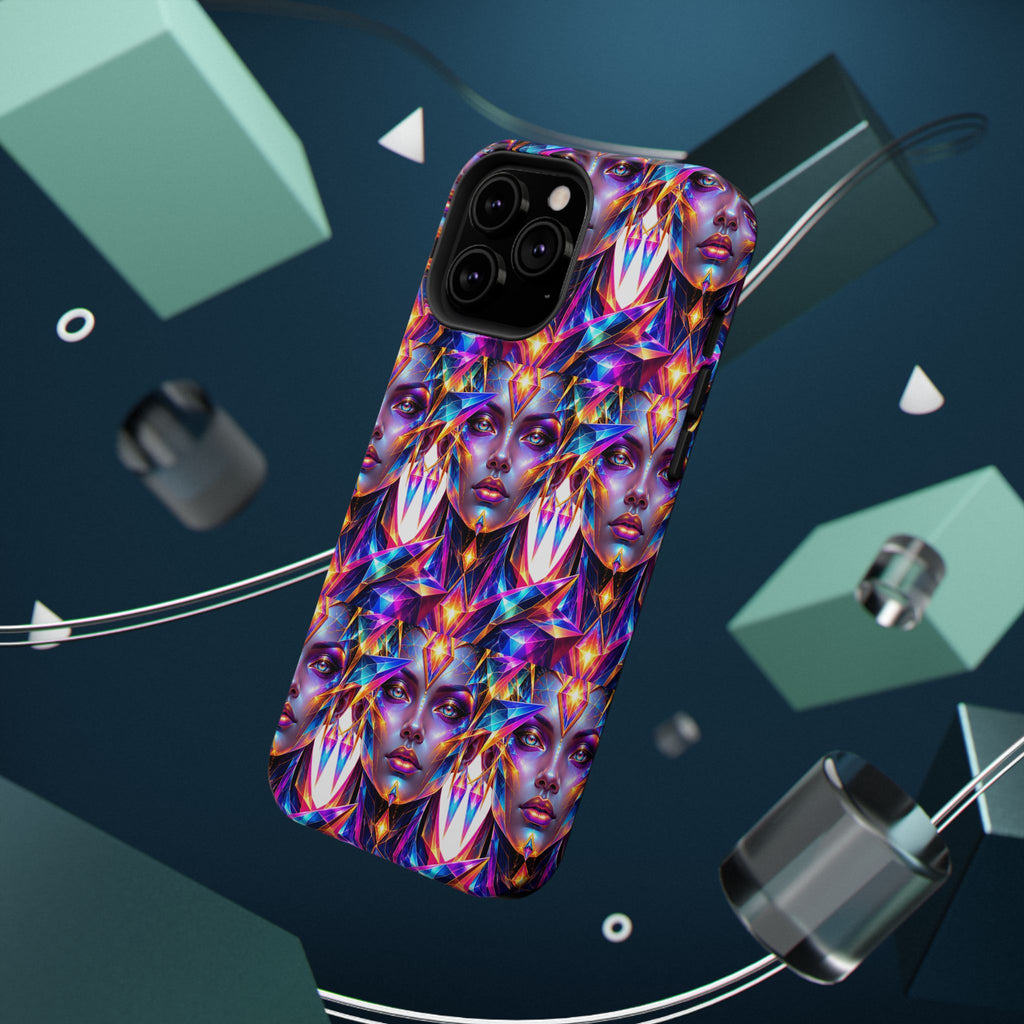 Lady DMT Phone Case — Protective Cosmic Art iPhone Cover