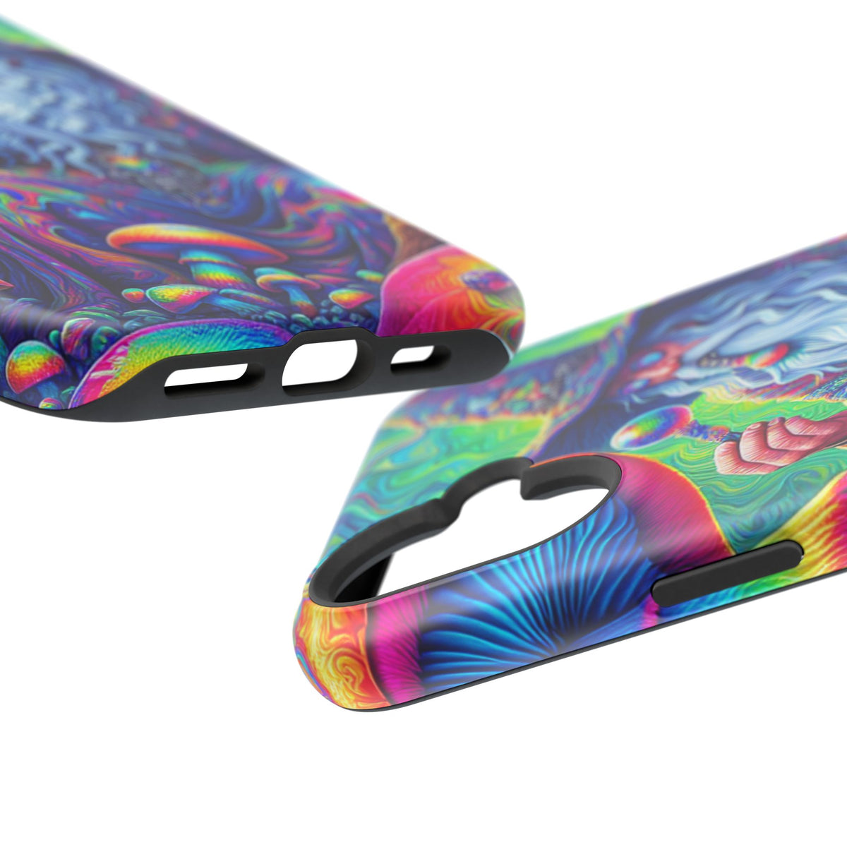 Psychedelic Wizard Phone Case — Impact‑Resistant Protective Cover