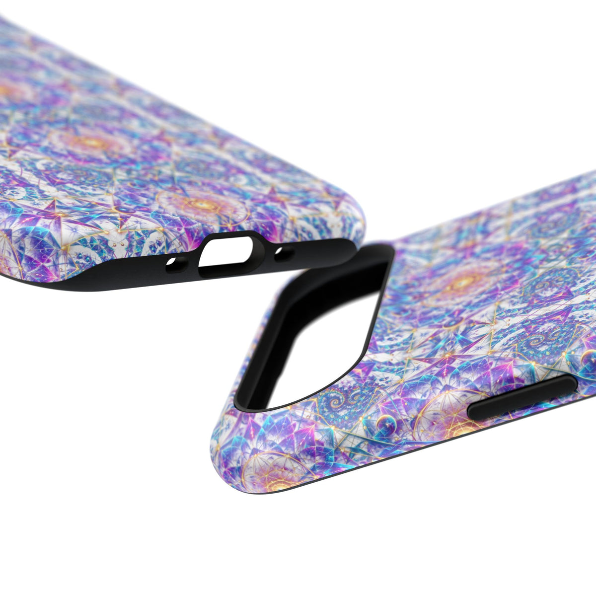 Geometric Pattern Phone Case — Protective Cosmic Art iPhone Cover
