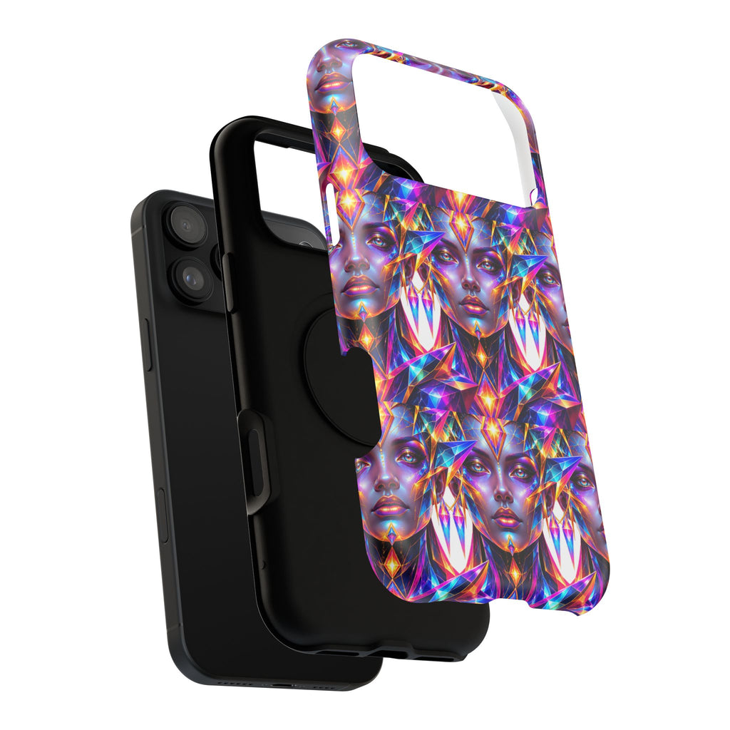 Lady DMT Phone Case — Protective Cosmic Art iPhone Cover