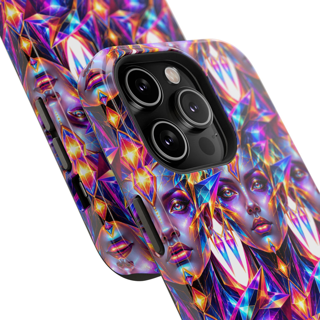 Lady DMT Phone Case — Protective Cosmic Art iPhone Cover