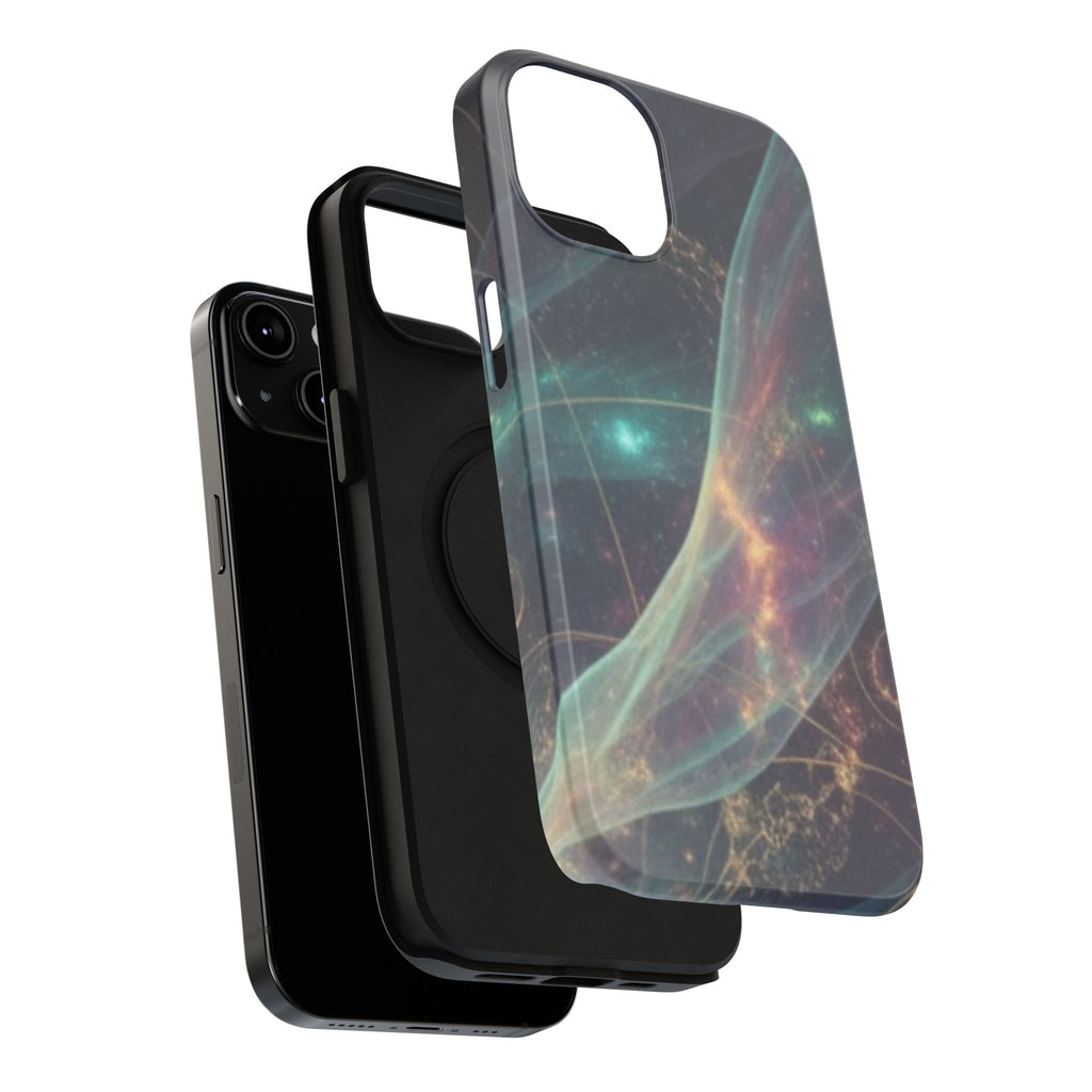 Galaxy Nebula Impact Phone Case — Protective Cosmic Art iPhone Cover