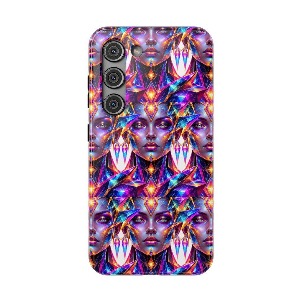 Lady DMT Phone Case — Protective Cosmic Art iPhone Cover