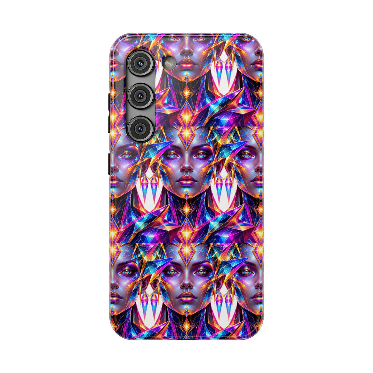 Lady DMT Phone Case — Protective Cosmic Art iPhone Cover