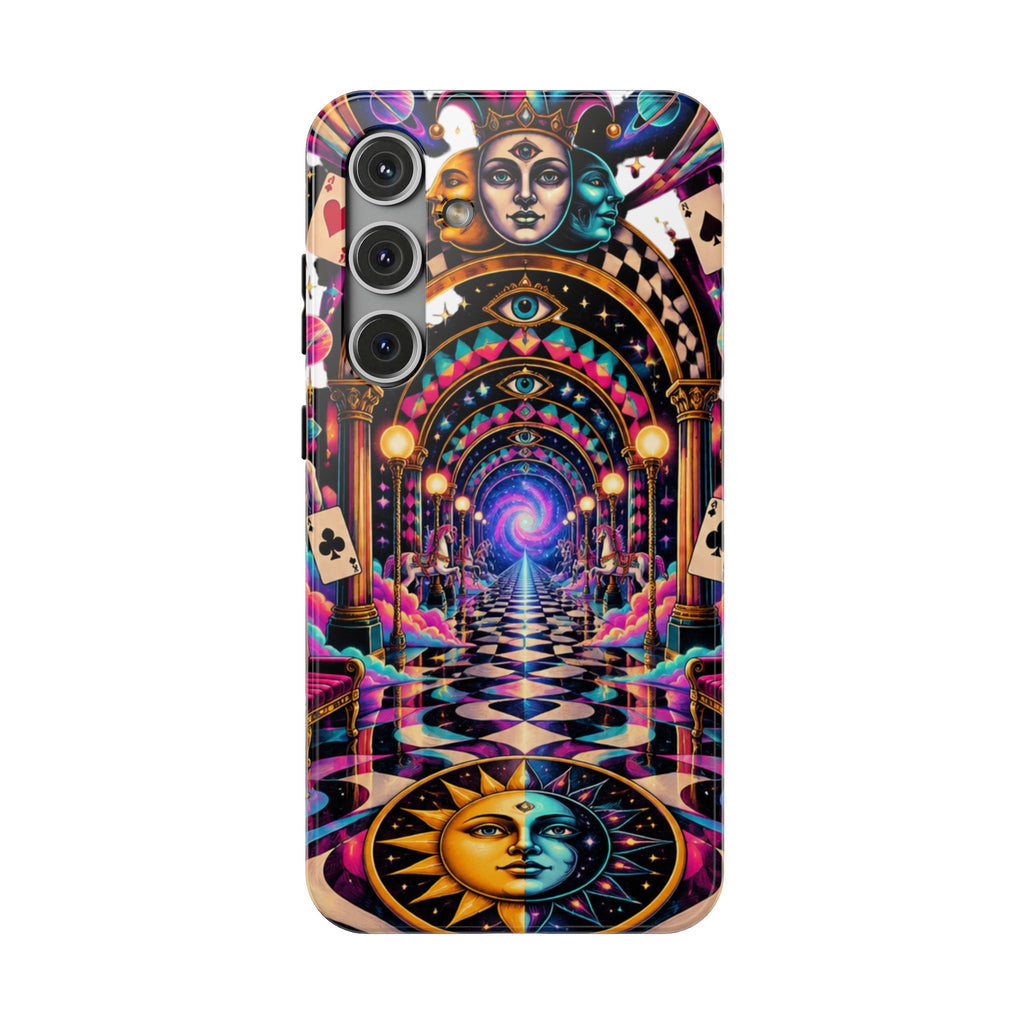 Psychedelic DMT Waiting Room Phone Case — Impact‑Resistant Protective Cover