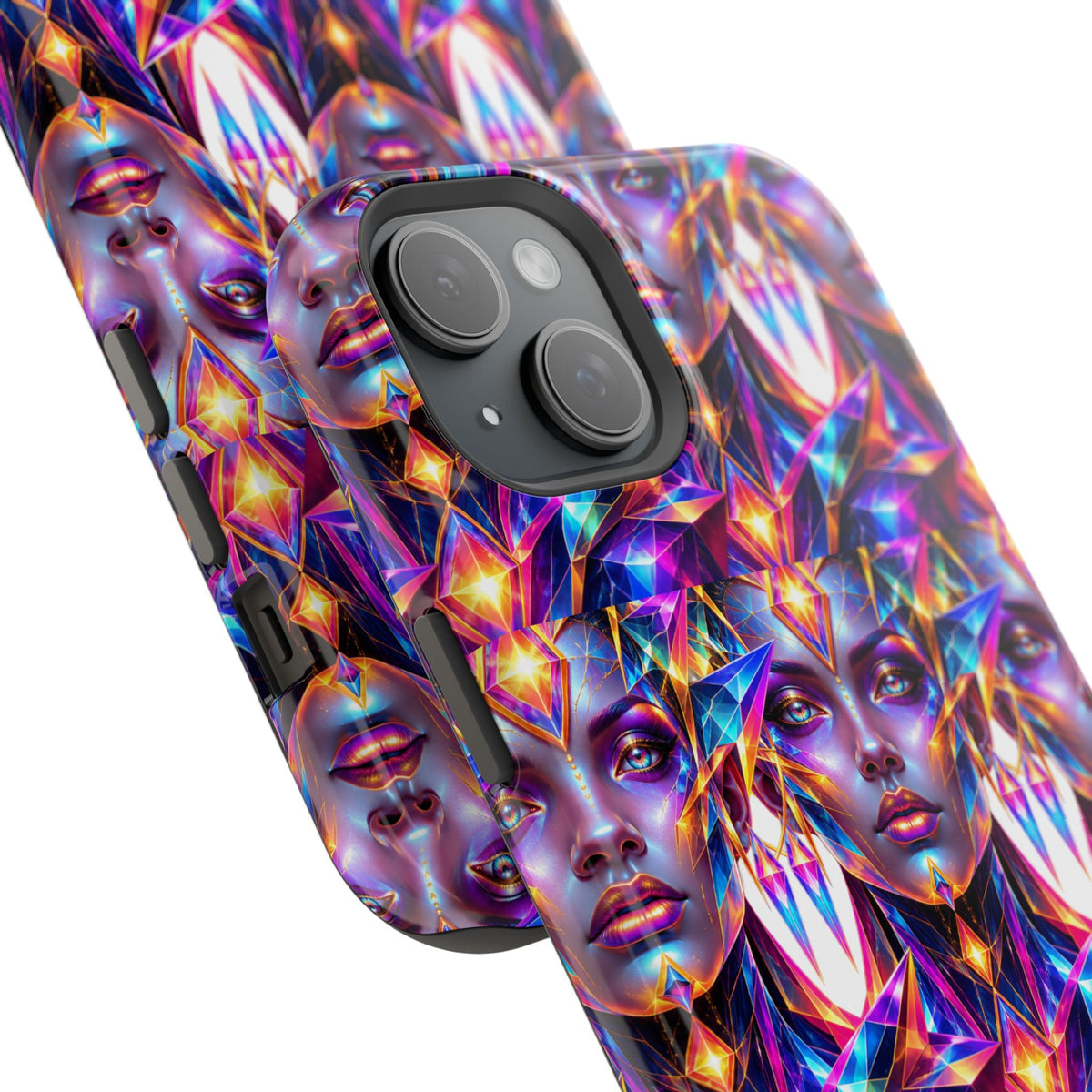 Lady DMT Phone Case — Protective Cosmic Art iPhone Cover