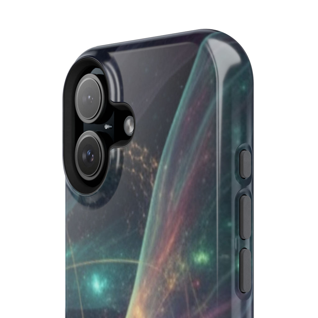 Galaxy Nebula Impact Phone Case — Protective Cosmic Art iPhone Cover