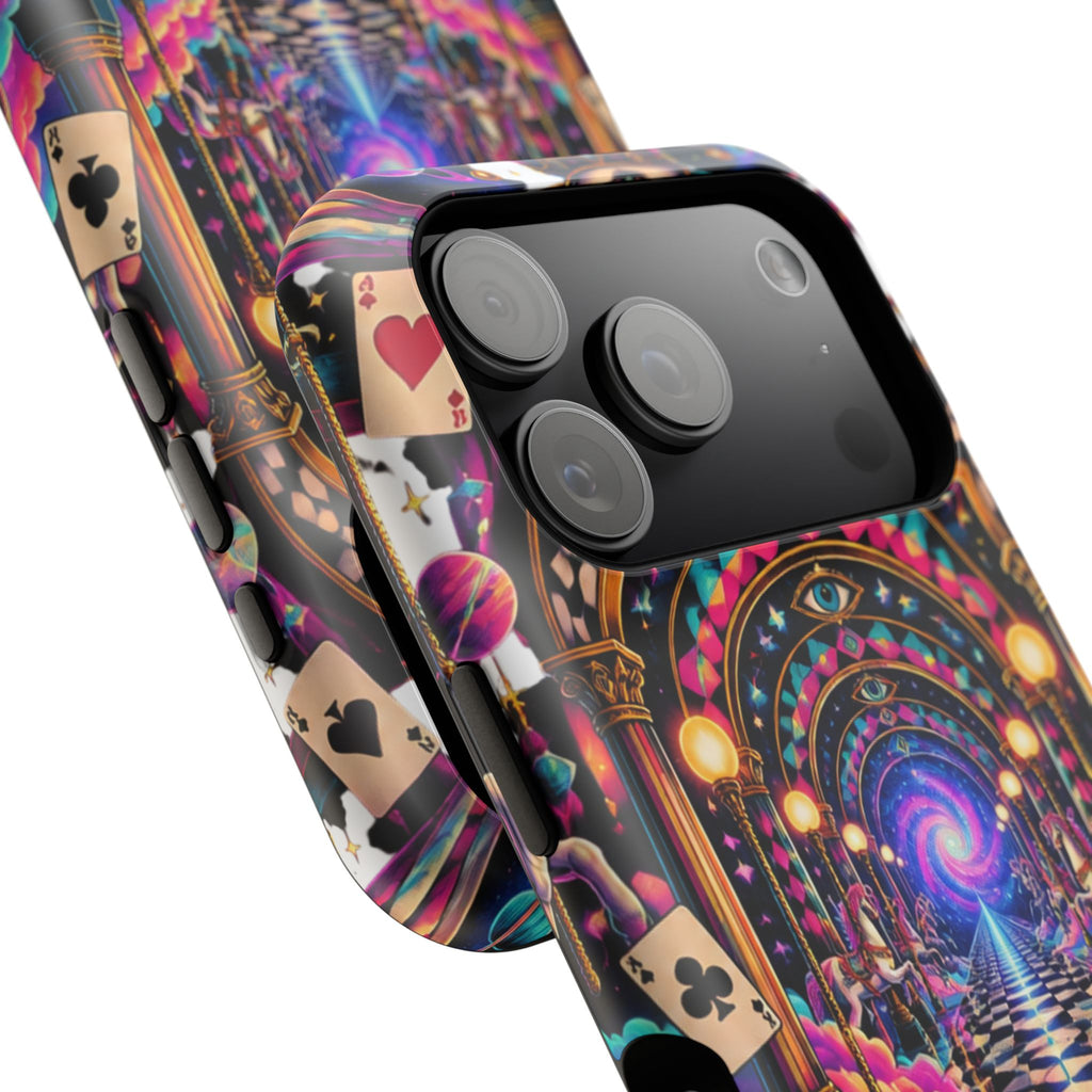 Psychedelic DMT Waiting Room Phone Case — Impact‑Resistant Protective Cover