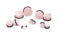 Rose Quartz Single Flared Stone Plugs – Pink Ear Gauges