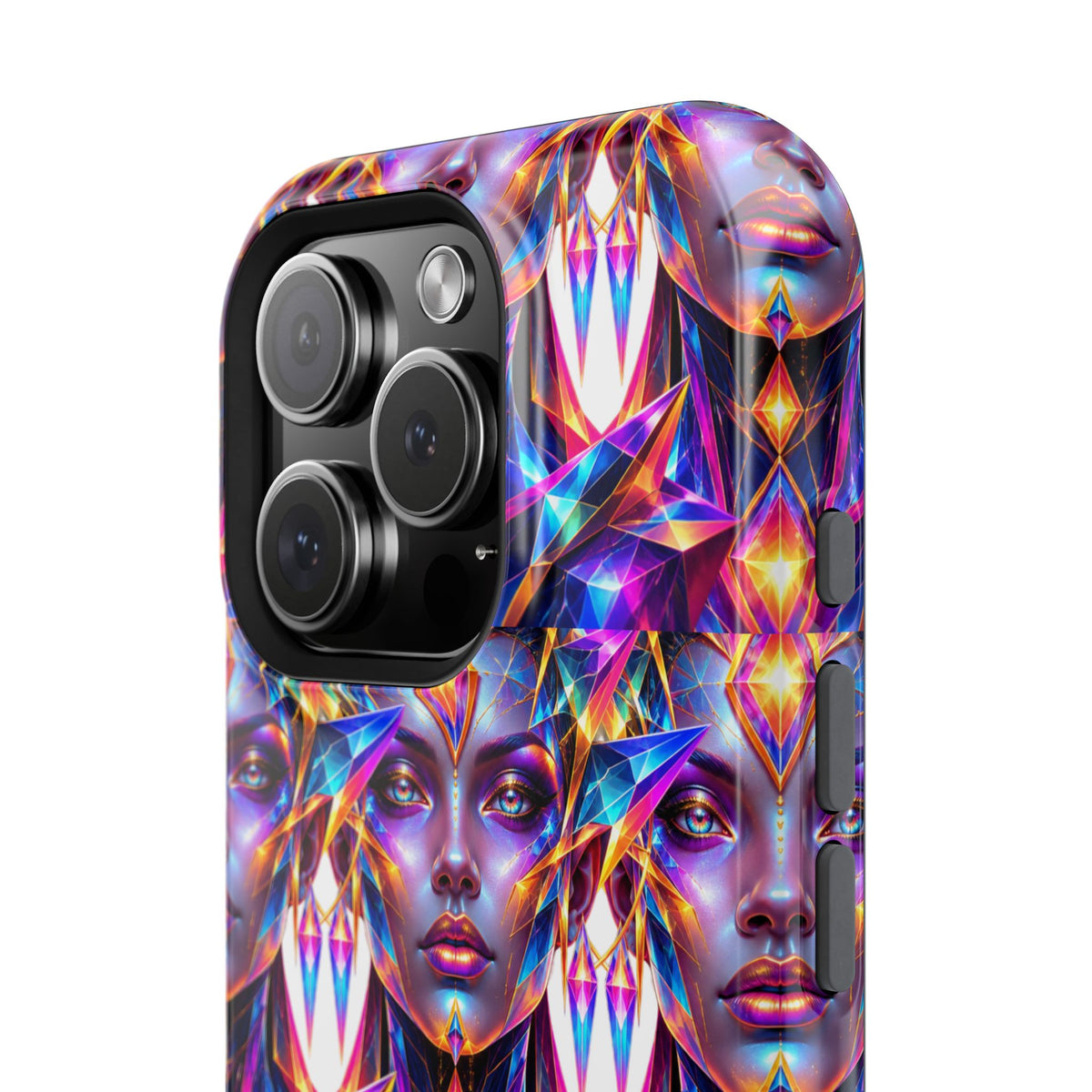 Lady DMT Phone Case — Protective Cosmic Art iPhone Cover