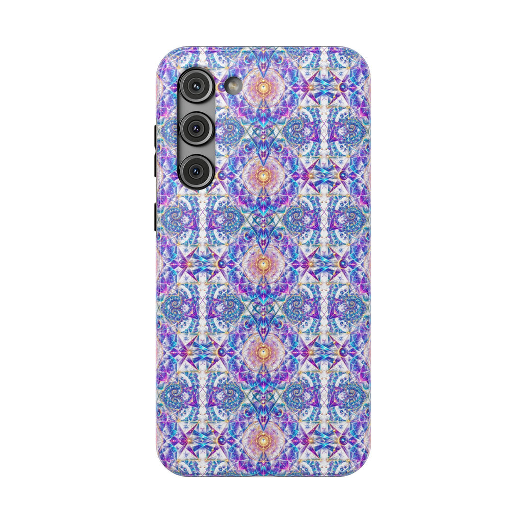 Geometric Pattern Phone Case — Protective Cosmic Art iPhone Cover