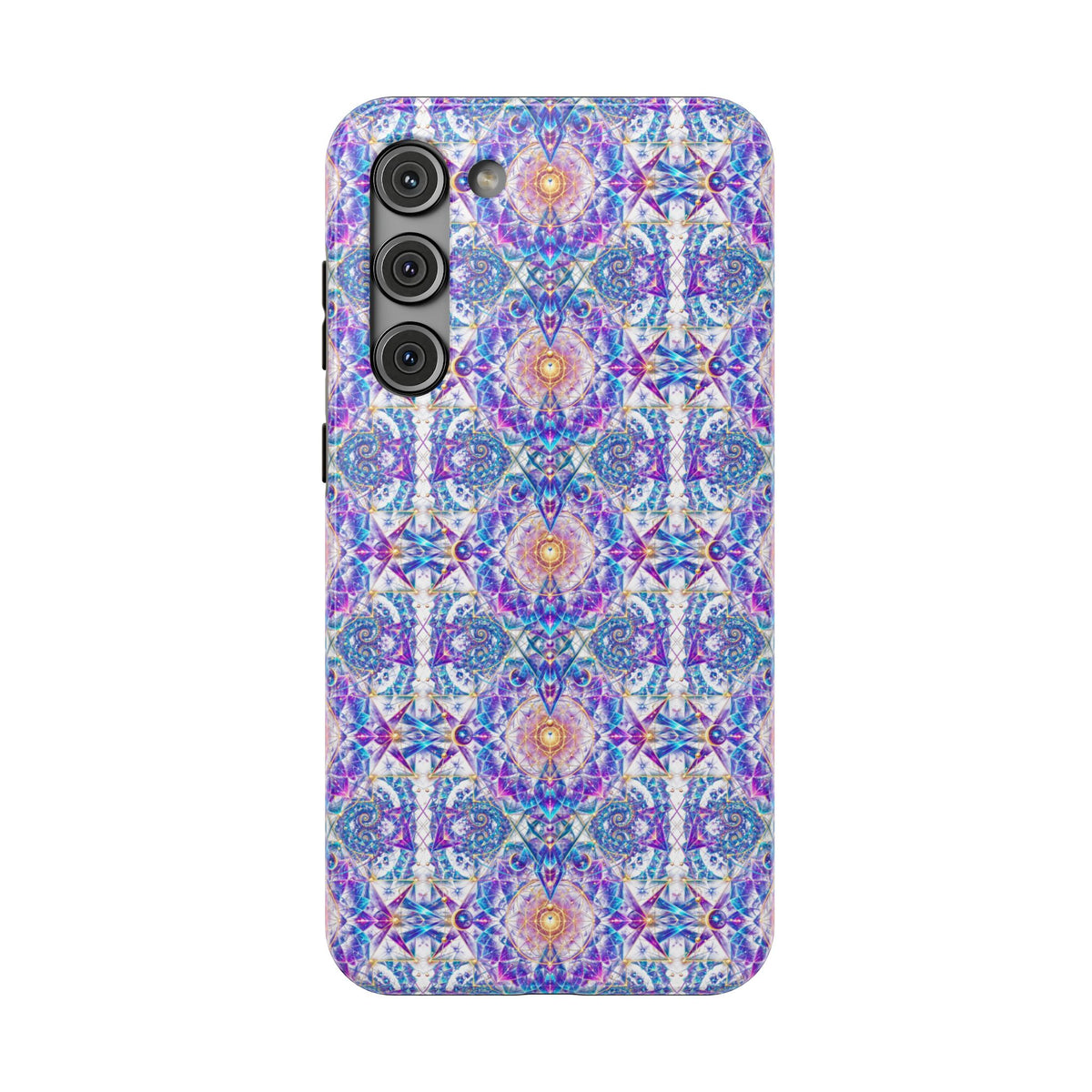 Geometric Pattern Phone Case — Protective Cosmic Art iPhone Cover