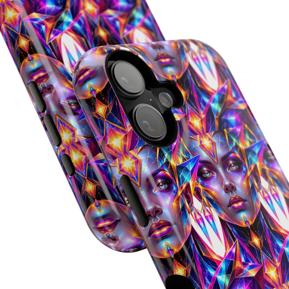 Lady DMT Phone Case — Protective Cosmic Art iPhone Cover