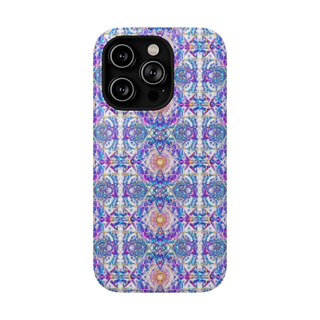 Geometric Pattern Phone Case — Protective Cosmic Art iPhone Cover