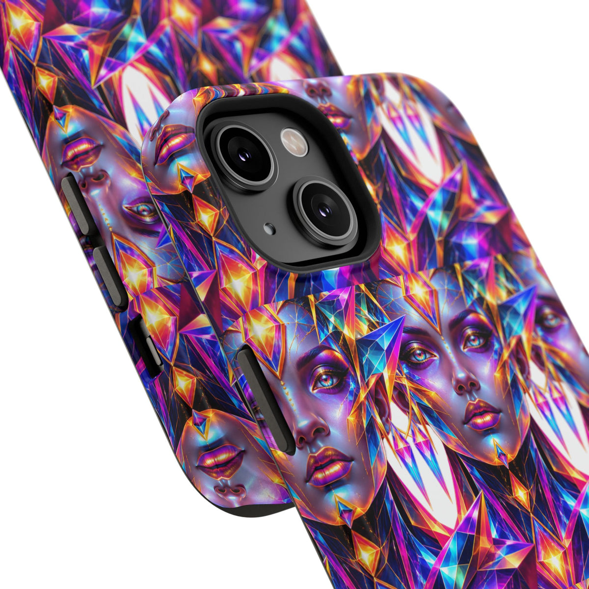 Lady DMT Phone Case — Protective Cosmic Art iPhone Cover