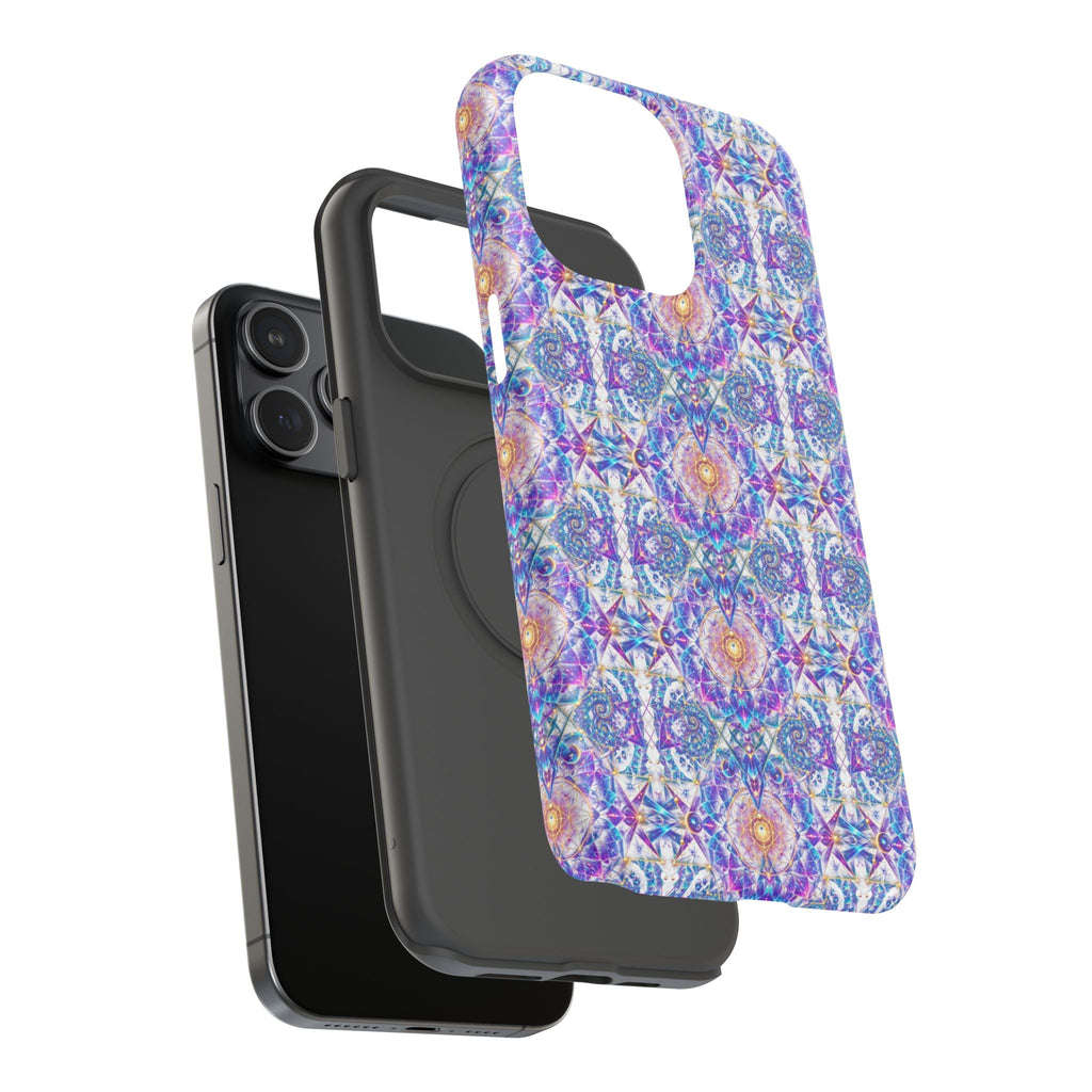 Geometric Pattern Phone Case — Protective Cosmic Art iPhone Cover