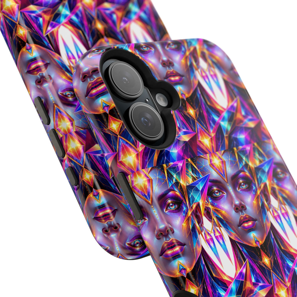 Lady DMT Phone Case — Protective Cosmic Art iPhone Cover