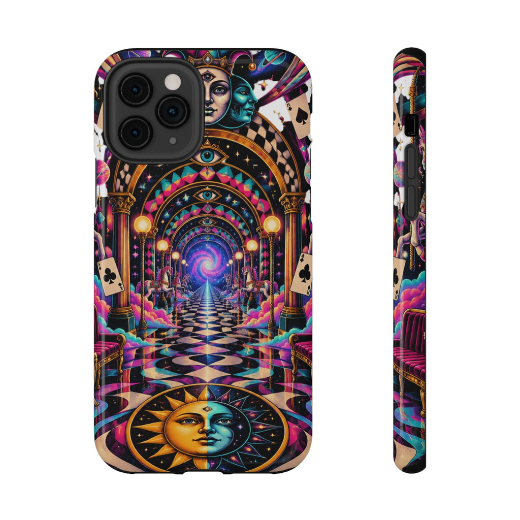 Psychedelic DMT Waiting Room Phone Case — Impact‑Resistant Protective Cover