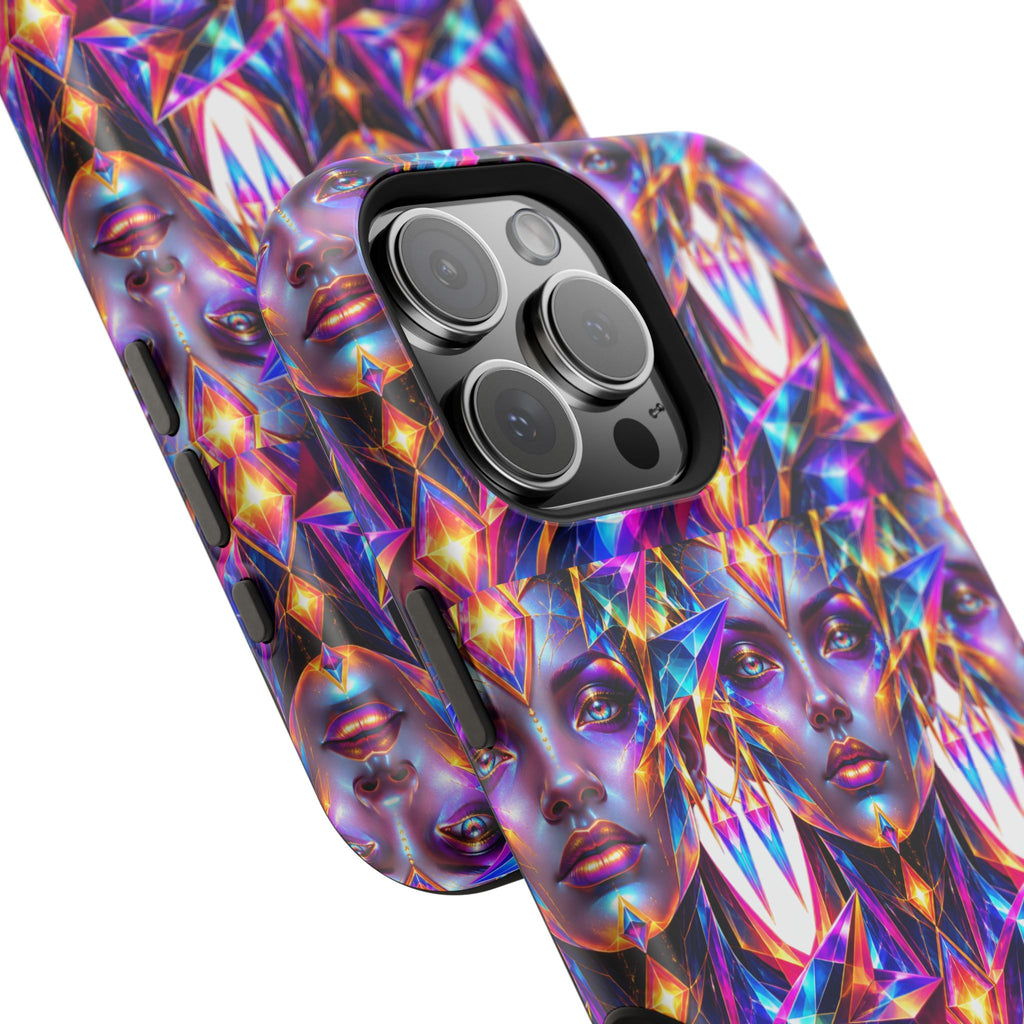 Lady DMT Phone Case — Protective Cosmic Art iPhone Cover