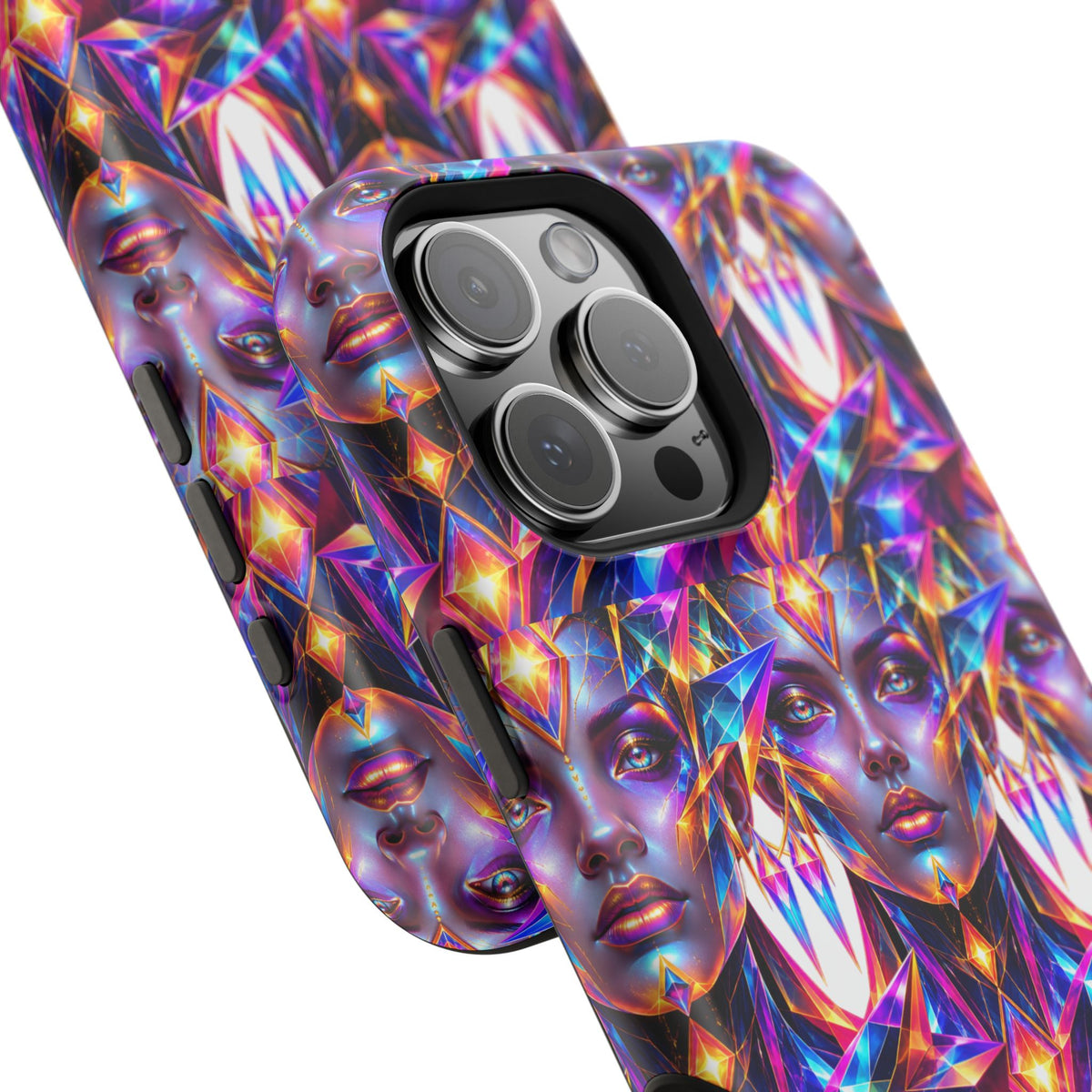 Lady DMT Phone Case — Protective Cosmic Art iPhone Cover