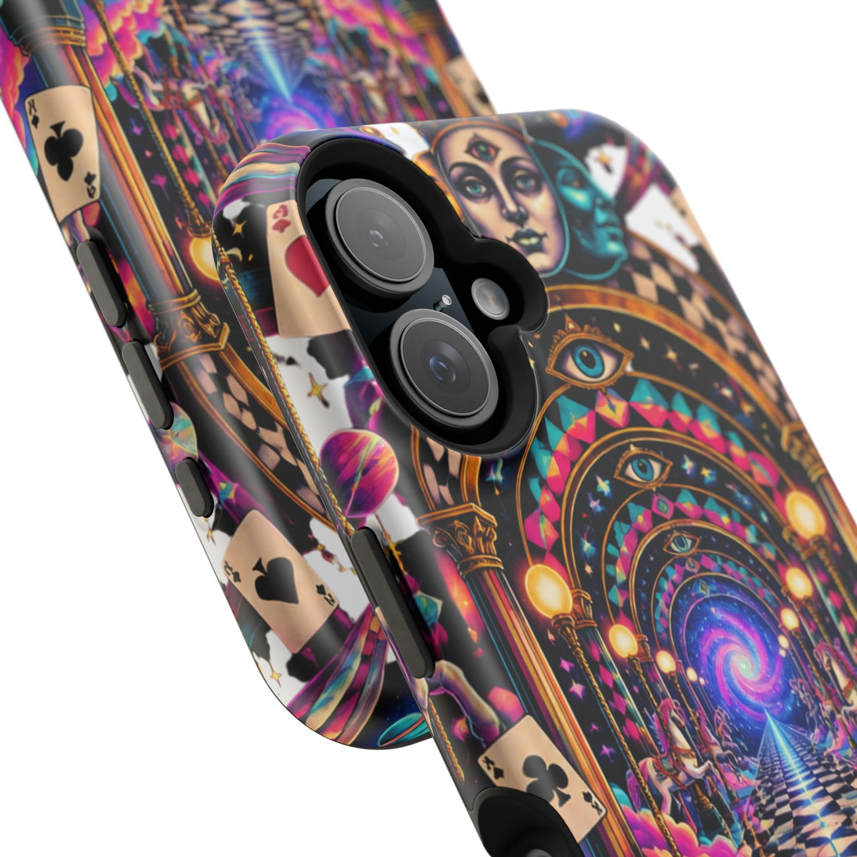 Psychedelic DMT Waiting Room Phone Case — Impact‑Resistant Protective Cover