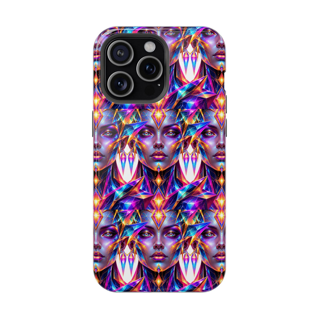 Lady DMT Phone Case — Protective Cosmic Art iPhone Cover