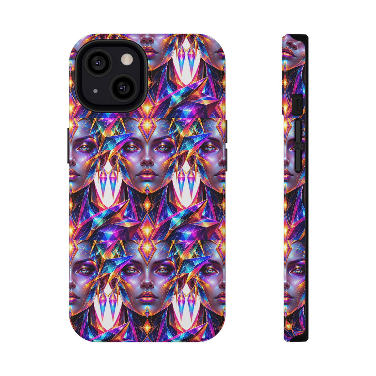Lady DMT Phone Case — Protective Cosmic Art iPhone Cover
