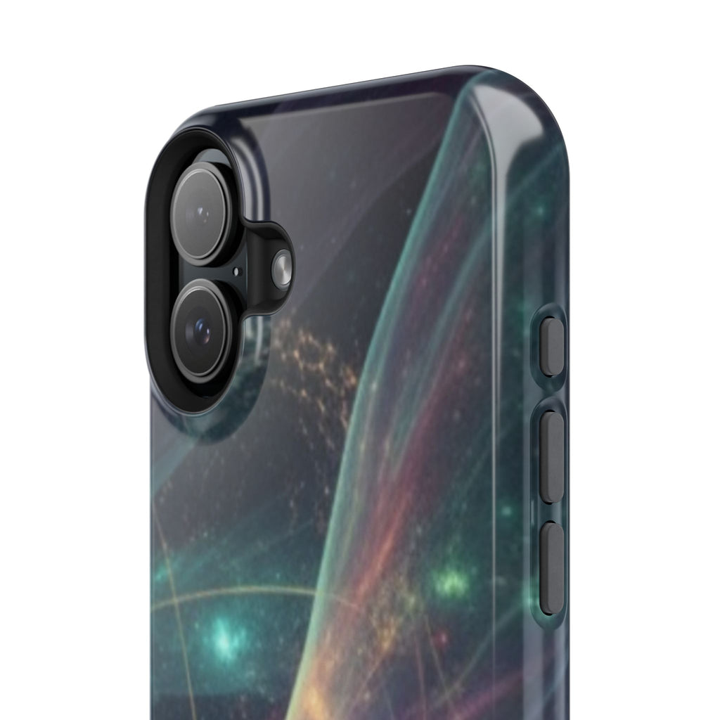 Galaxy Nebula Impact Phone Case — Protective Cosmic Art iPhone Cover
