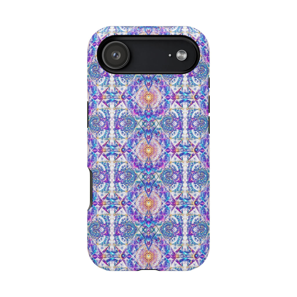 Geometric Pattern Phone Case — Protective Cosmic Art iPhone Cover