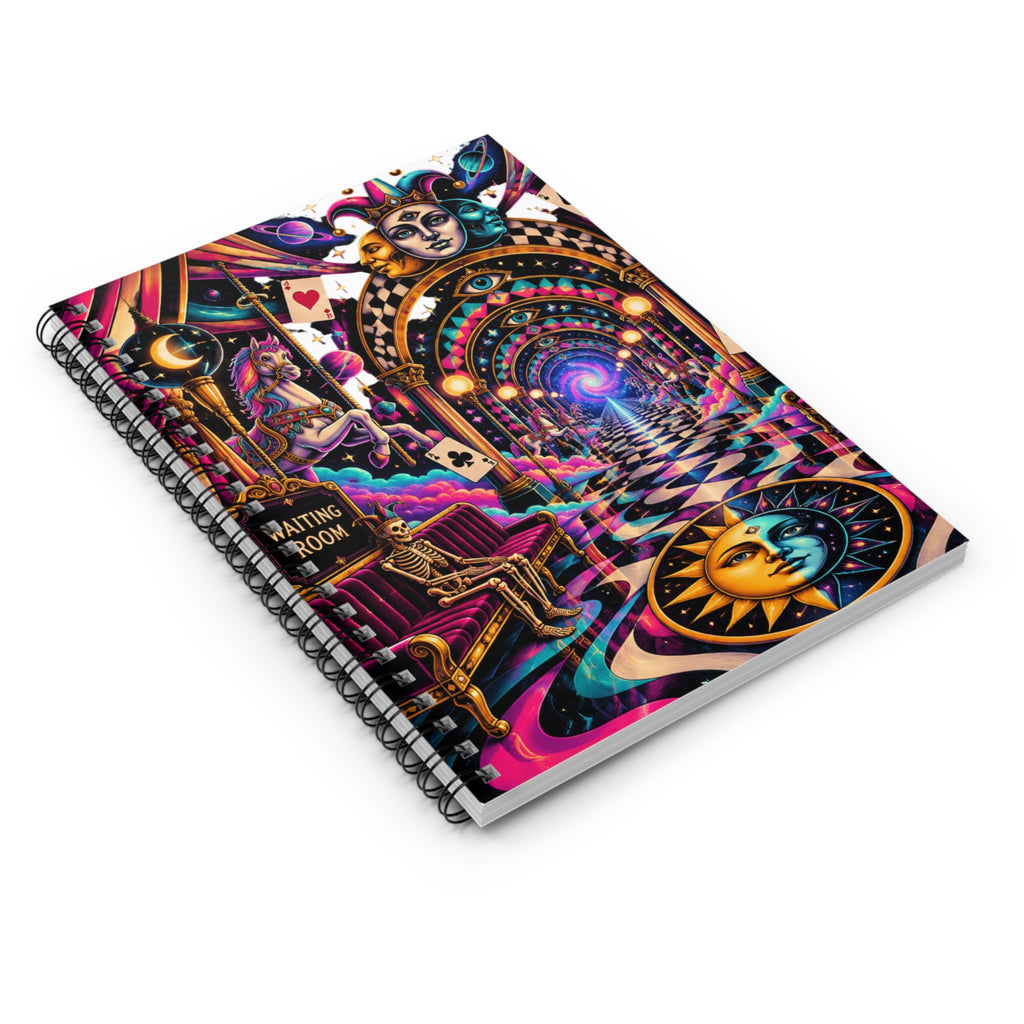 The Waiting  Room Spiral Notebook - Ruled Line