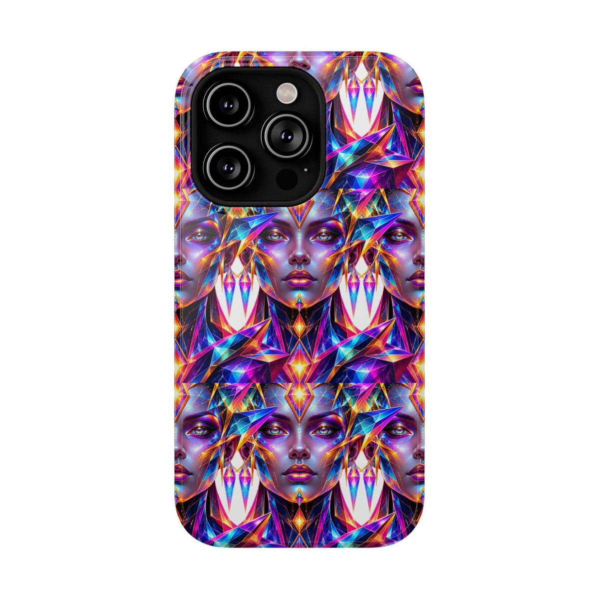 Lady DMT Phone Case — Protective Cosmic Art iPhone Cover