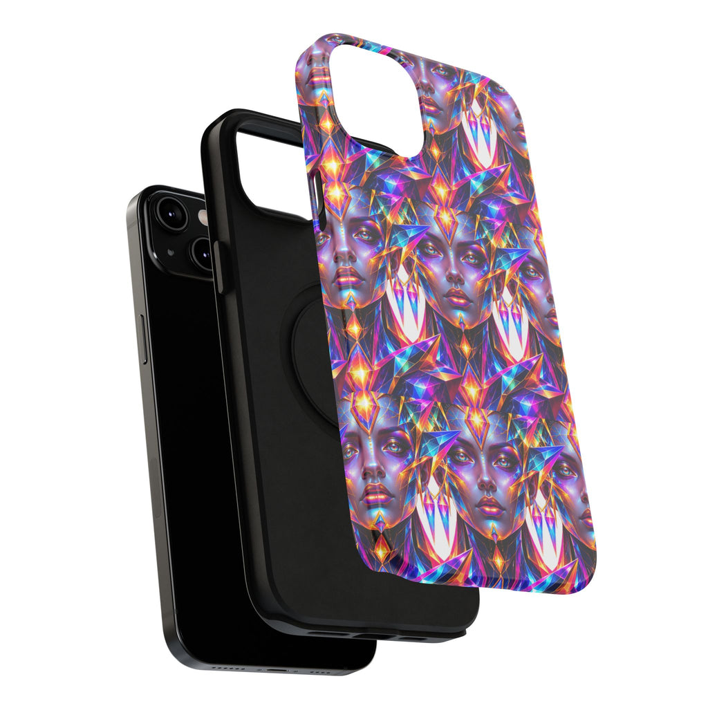 Lady DMT Phone Case — Protective Cosmic Art iPhone Cover