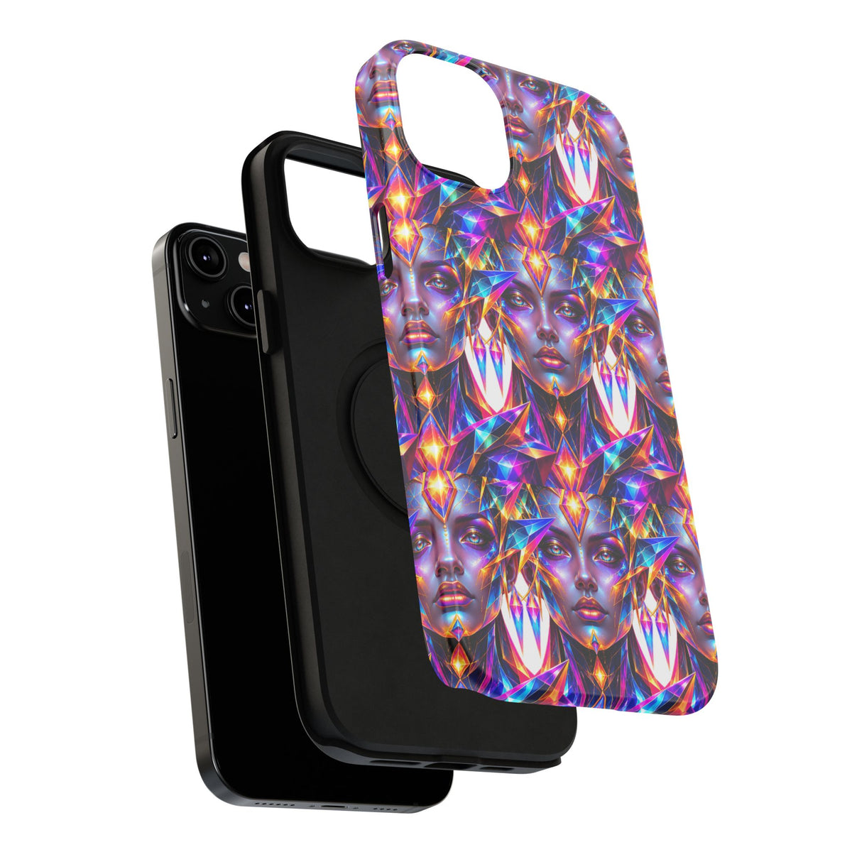 Lady DMT Phone Case — Protective Cosmic Art iPhone Cover