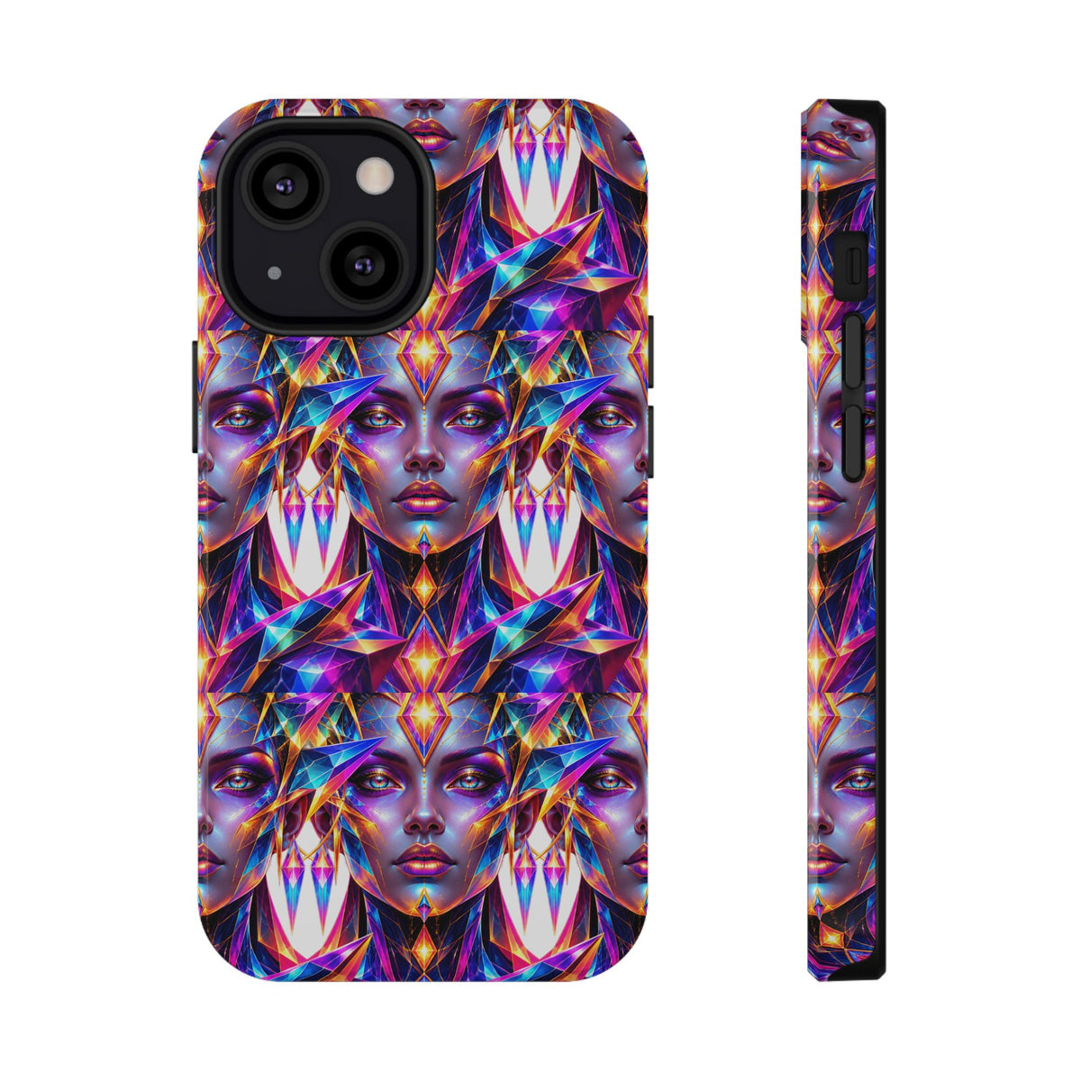 Lady DMT Phone Case — Protective Cosmic Art iPhone Cover
