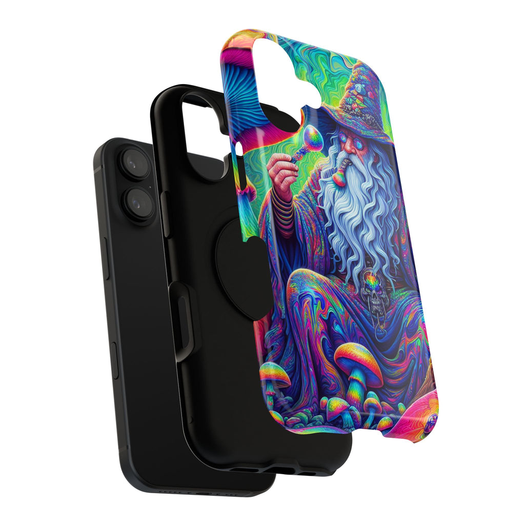 Psychedelic Wizard Phone Case — Impact‑Resistant Protective Cover