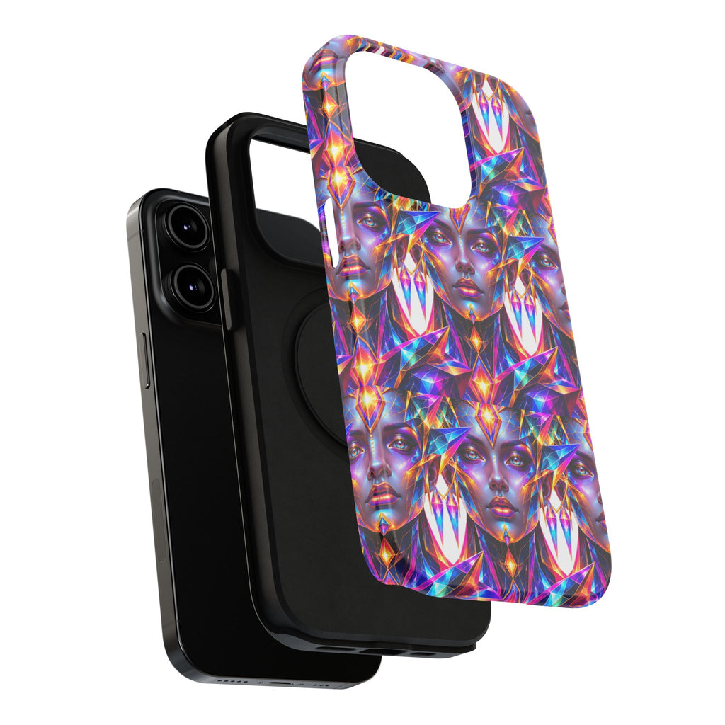 Lady DMT Phone Case — Protective Cosmic Art iPhone Cover