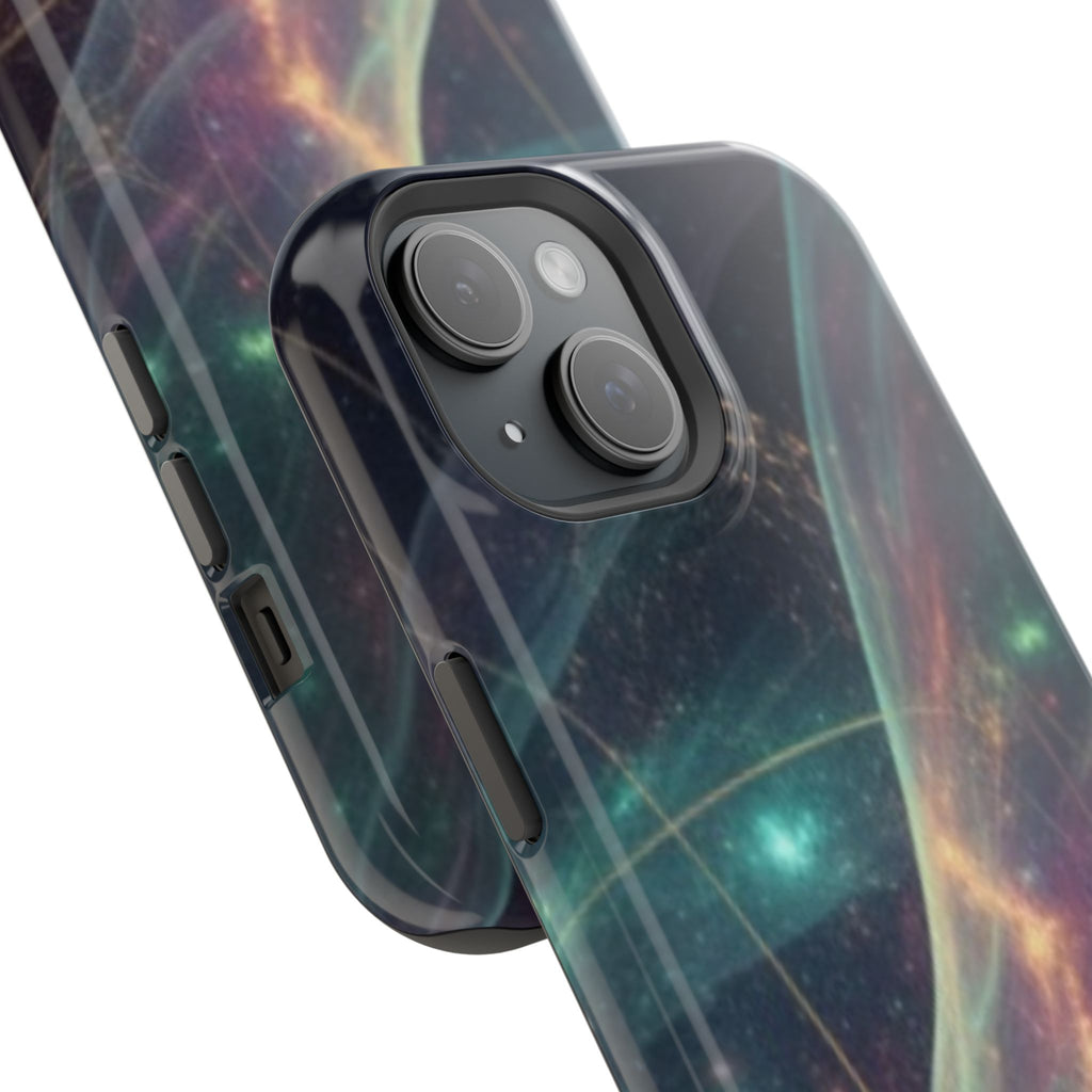 Galaxy Nebula Impact Phone Case — Protective Cosmic Art iPhone Cover