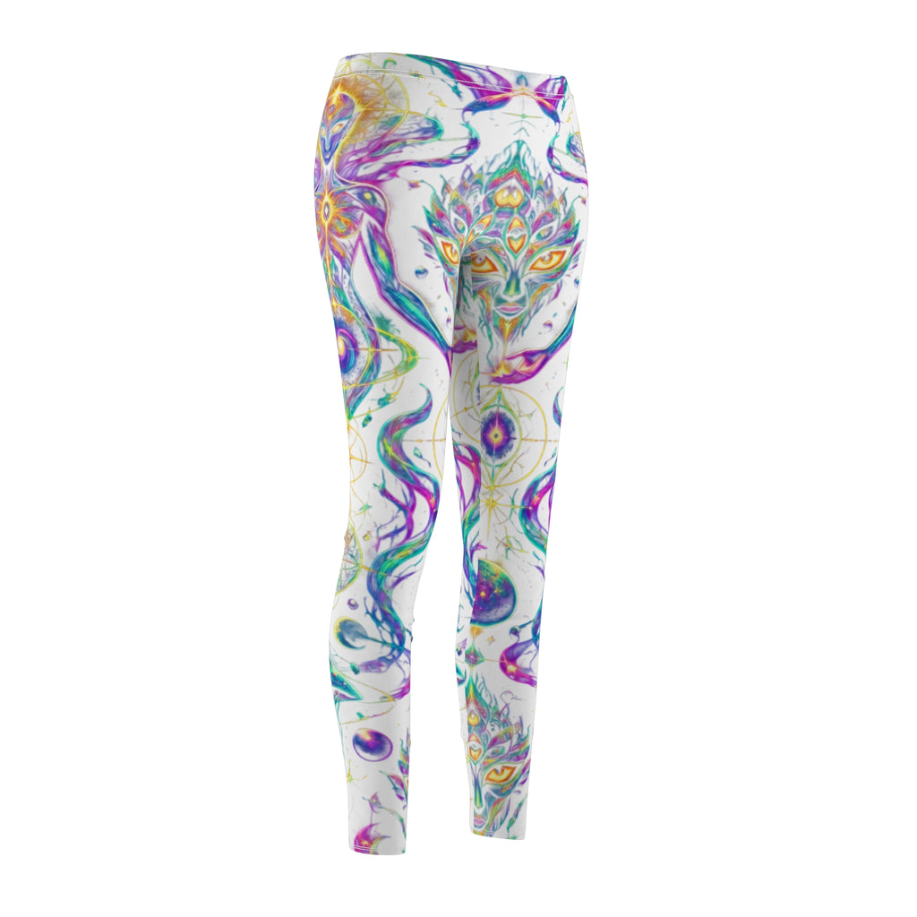 DMY Entities Women's Cut & Sew Casual Leggings (AOP)