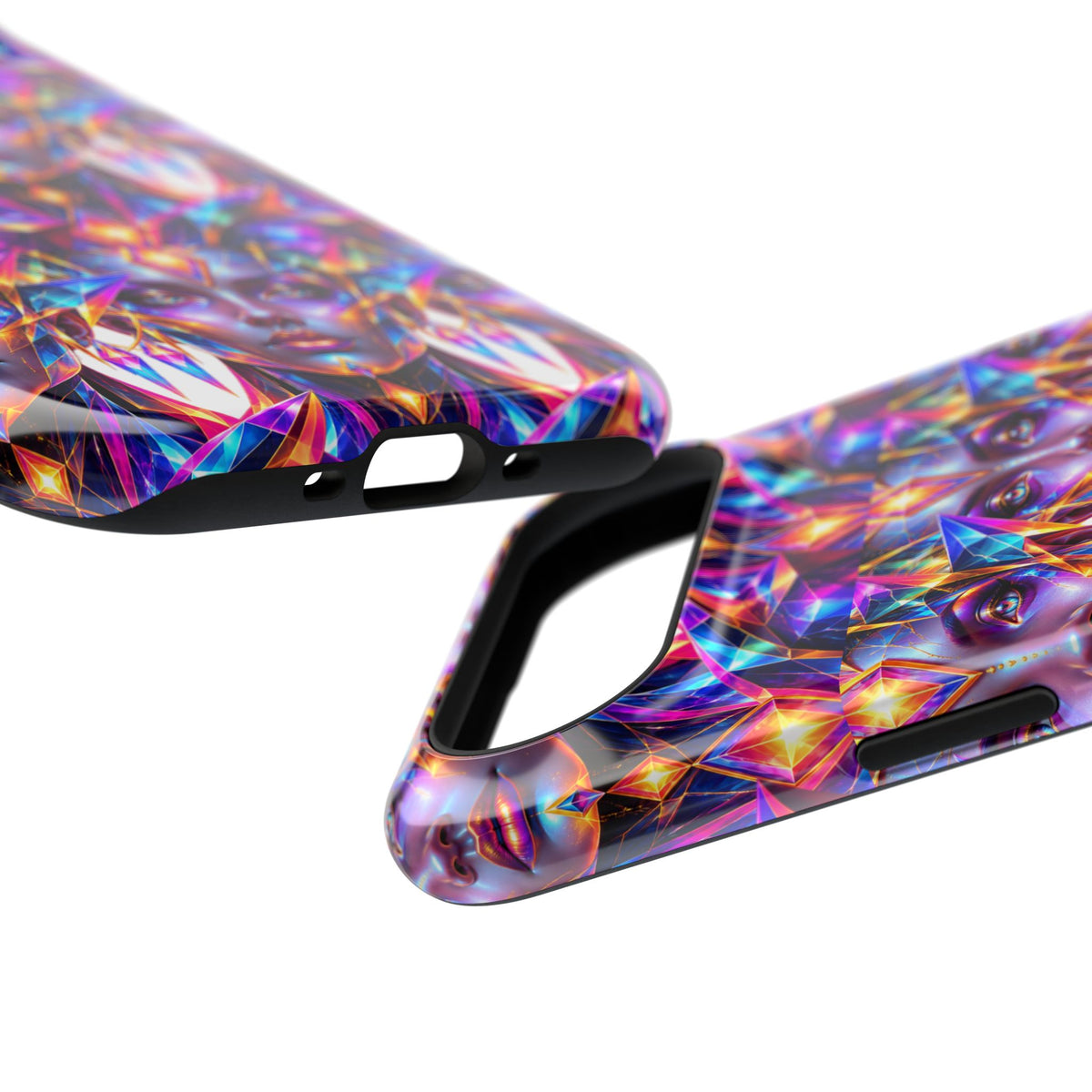 Lady DMT Phone Case — Protective Cosmic Art iPhone Cover