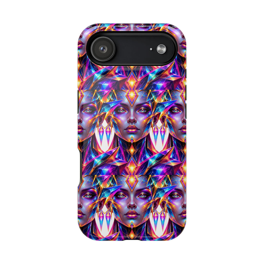 Lady DMT Phone Case — Protective Cosmic Art iPhone Cover