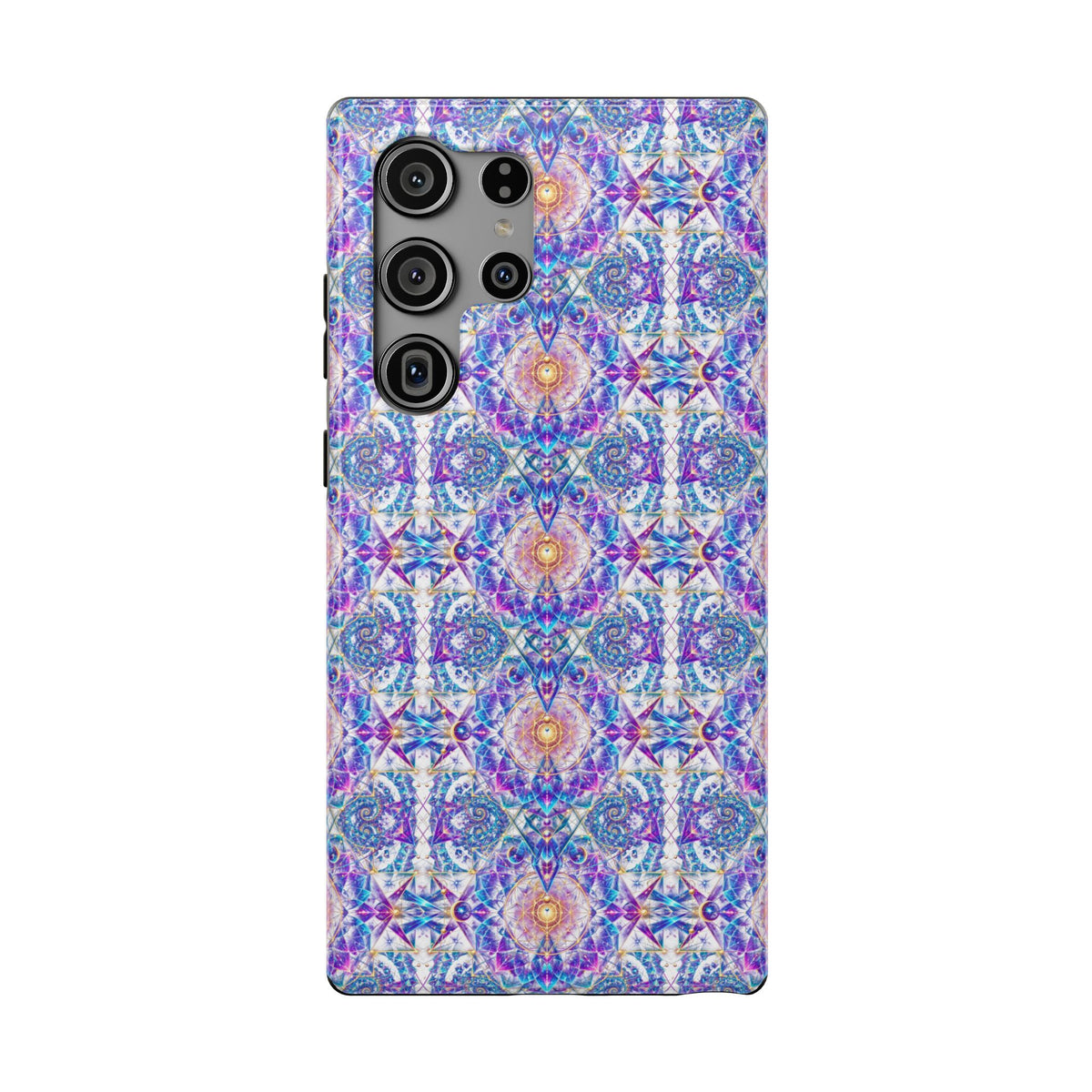 Geometric Pattern Phone Case — Protective Cosmic Art iPhone Cover