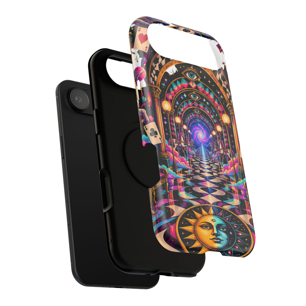 Psychedelic DMT Waiting Room Phone Case — Impact‑Resistant Protective Cover