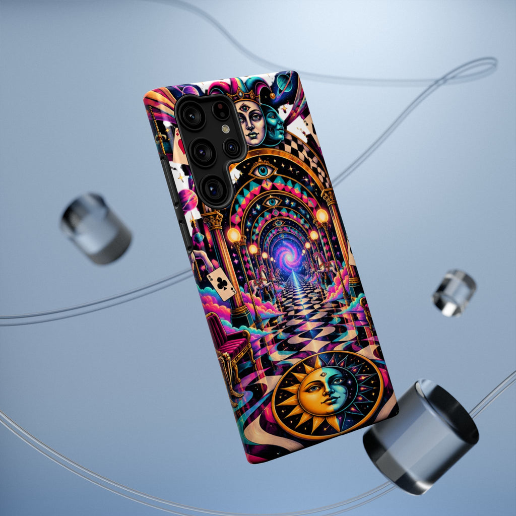 Psychedelic DMT Waiting Room Phone Case — Impact‑Resistant Protective Cover